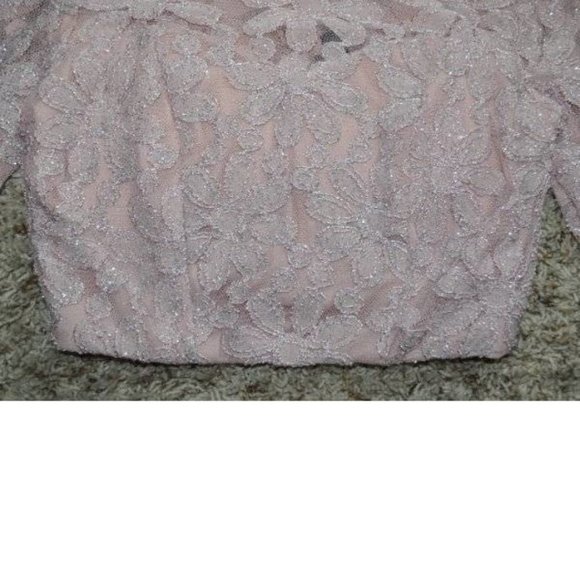 Womens Prom Dress Speechless Pink 5 Party Fit Flare 2 Pc Crop Top Skater Skirt - Picture 6 of 12